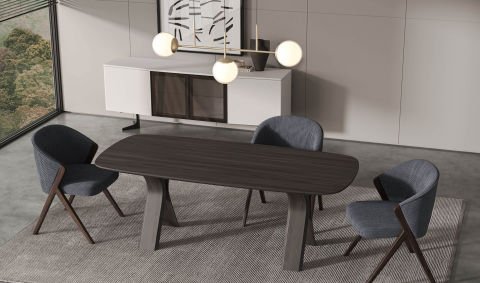 Monza Grey Yemek Odası