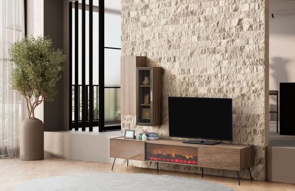 Bronz Ceviz Tv Ünitesi