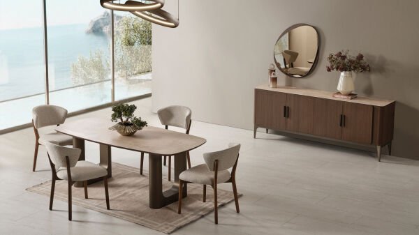 Aura Ceviz Yemek Odası