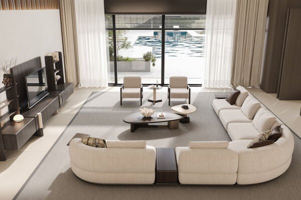 Palazzo Köşe Koltuk Takımı