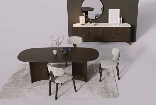 Lucca Dark Yemek Odası